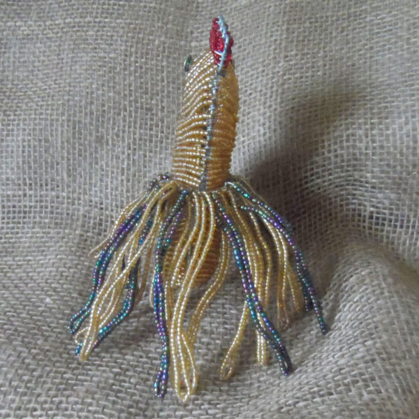 Beaded rooster