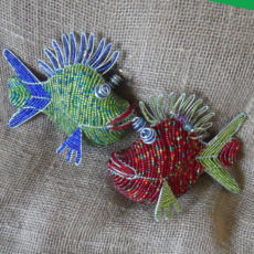 beaded-3D-hanging-fish-on-wire-frames-for-sale-bazaar-africa