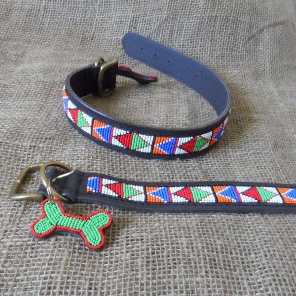Maasai-1 ½-beaded-dog-collars-bright-triangles-on-leather-handmade-in-Kenya.jpg