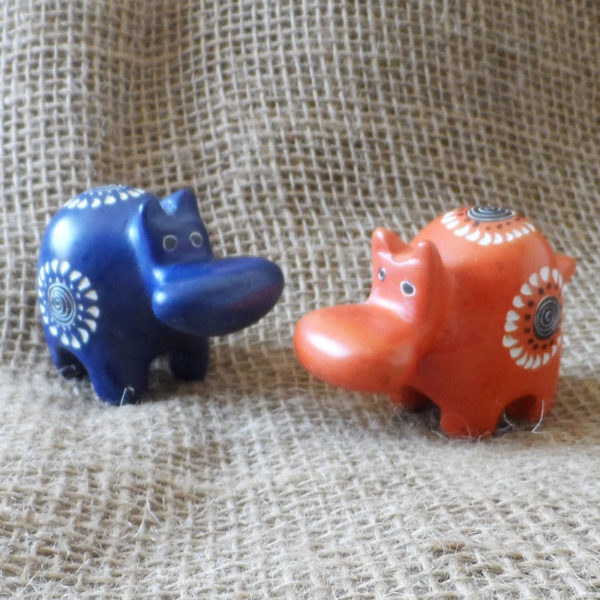 Soapstone-small-hippo-hand-carved-in-Kenya-for-sale-bazaar-africa