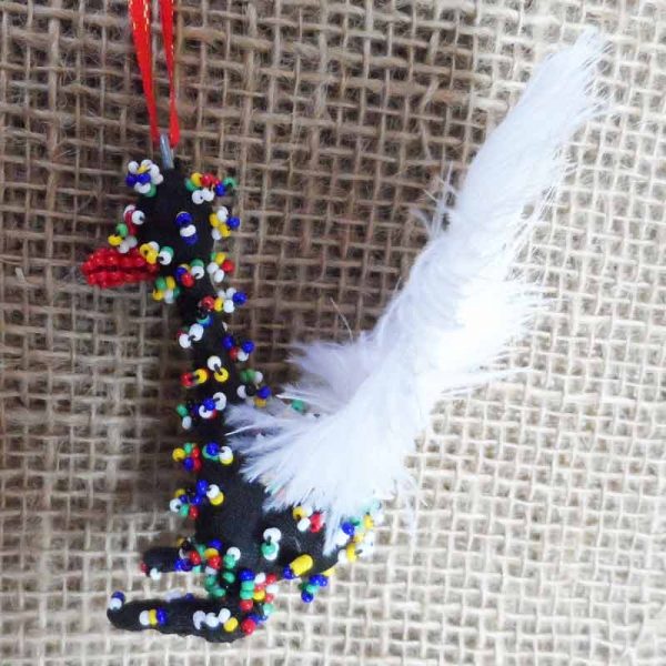 funky-bead-ostrich-Christmas-decoration-for-sale-bazaar-africa.